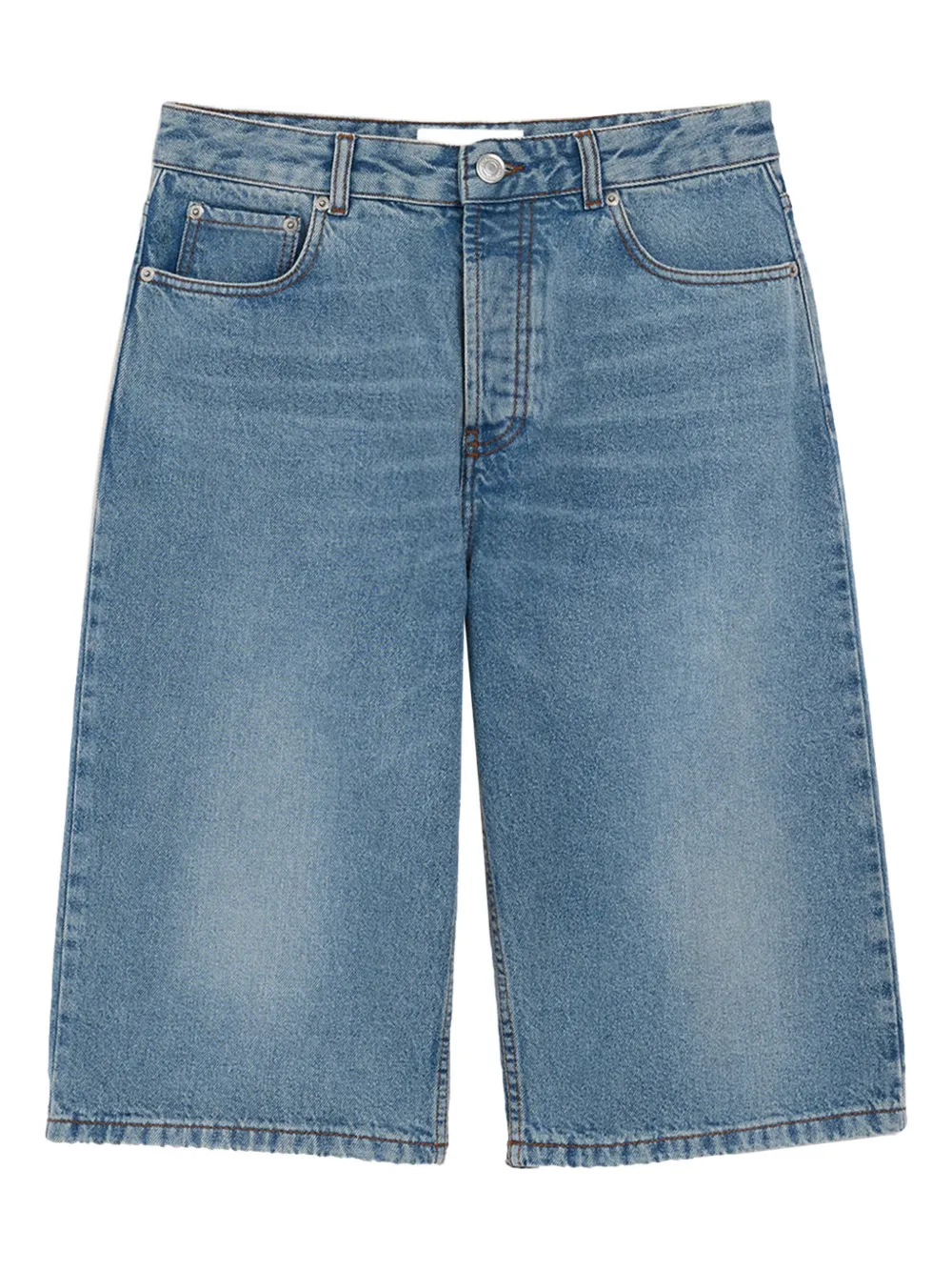 AMI Paris Bermuda con cinque tasche - Blu