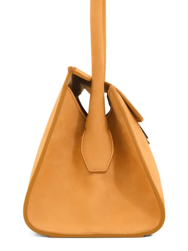 AMI Paris Cow Leather Small Mimi Bag | Orange | FARFETCH