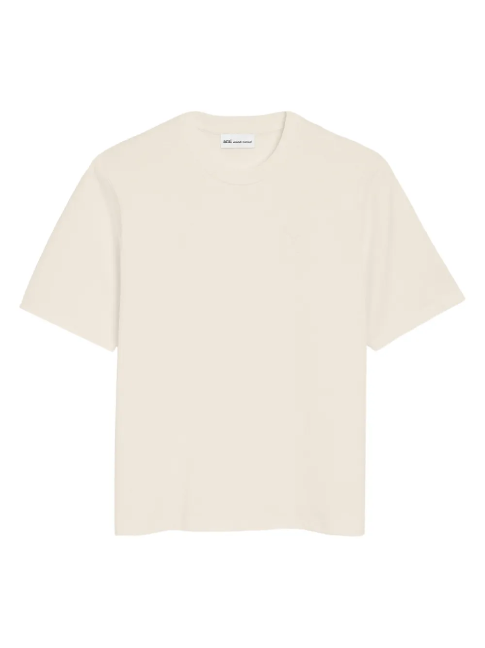 AMI Paris embroidery T-shirt - Toni neutri