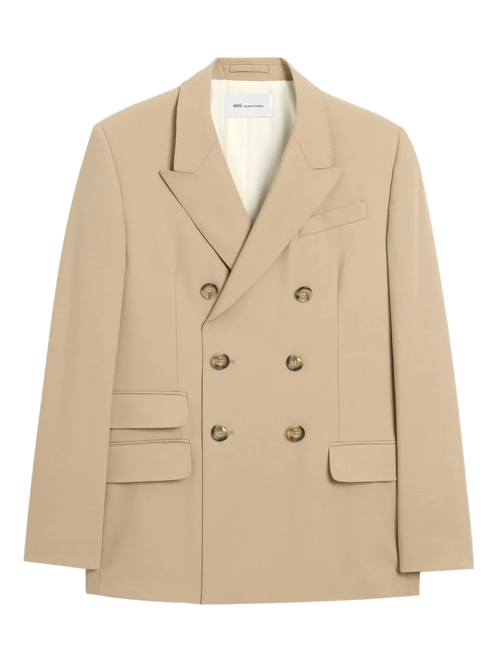 AMI Paris Doppelreihiges Sakko - Nude