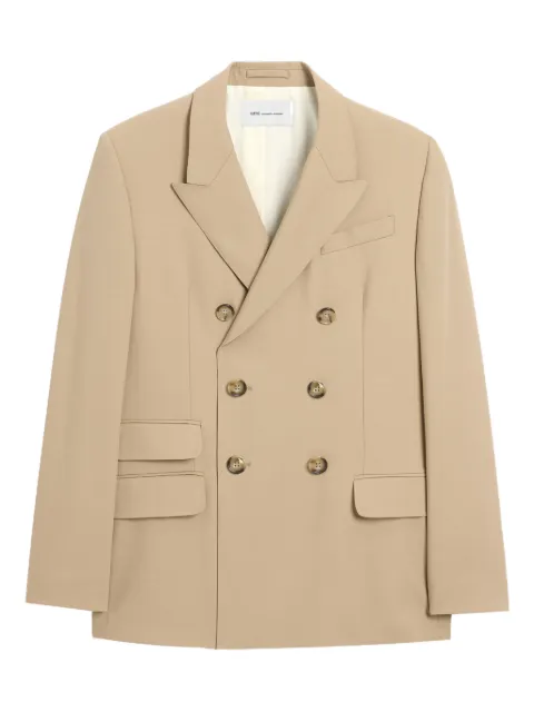 AMI Paris blazer en laine à boutonnière croisée