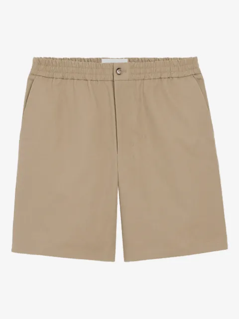 AMI Paris Ami de Coeur embossed-logo shorts