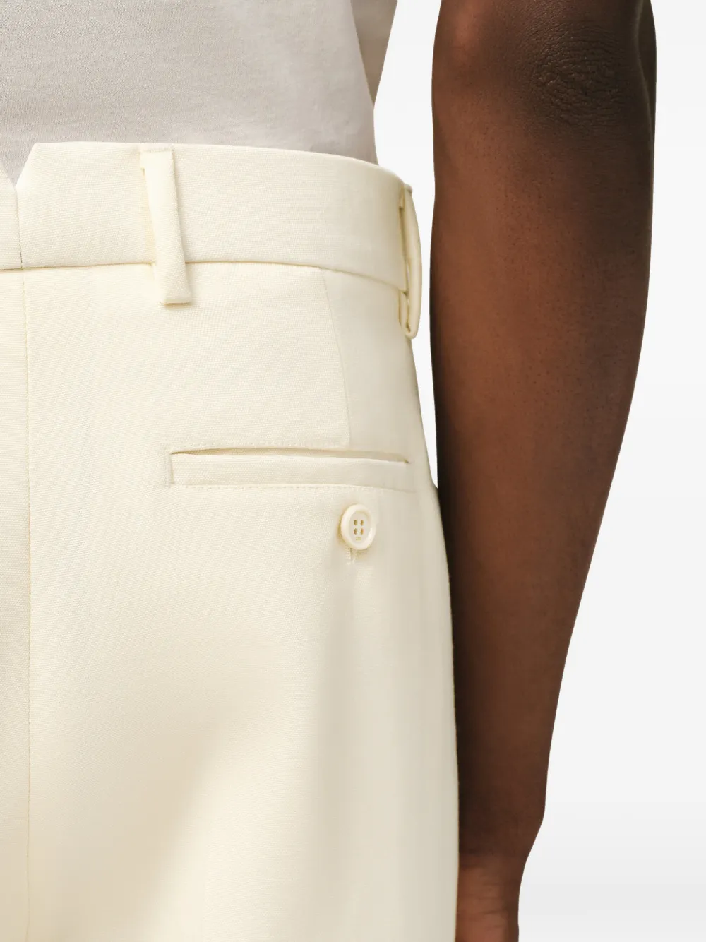 AMI Paris Straight broek Beige