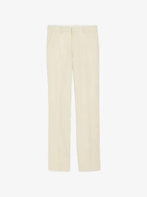 AMI Paris wool straight trousers