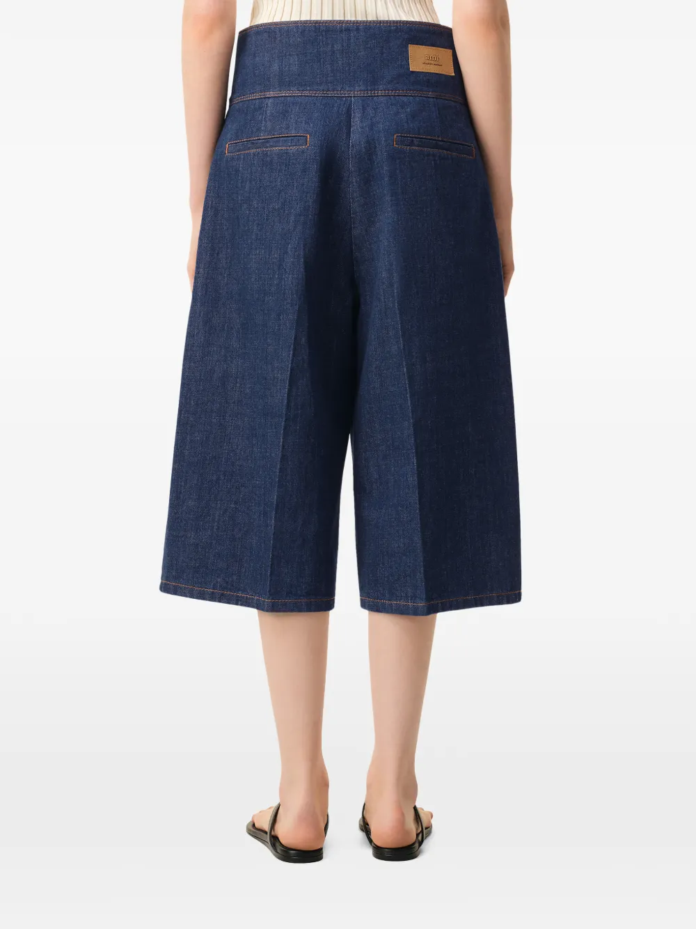 AMI Paris Bermuda shorts Blauw