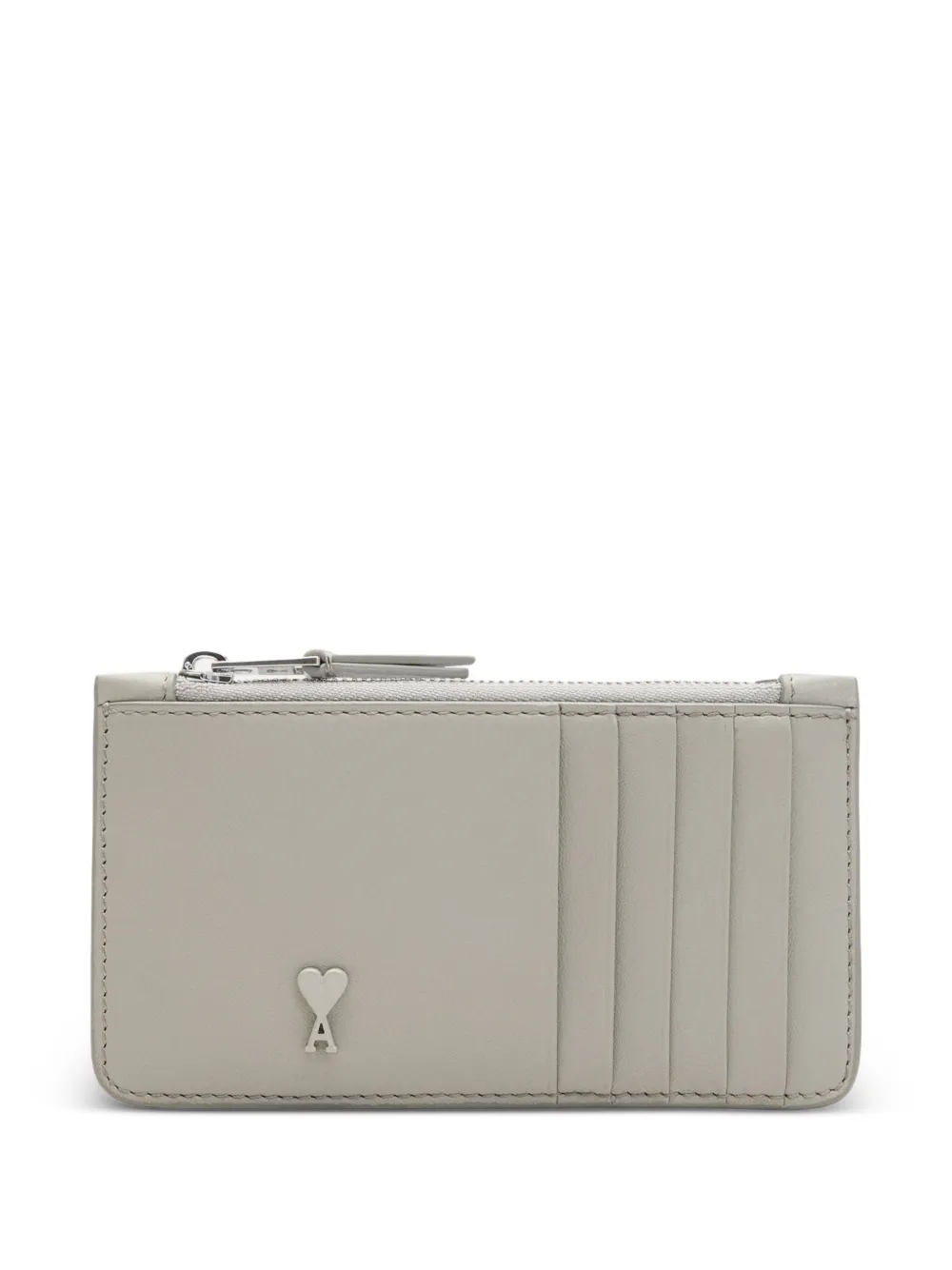 AMI Paris tarjetero con cierre | gris | Image 1