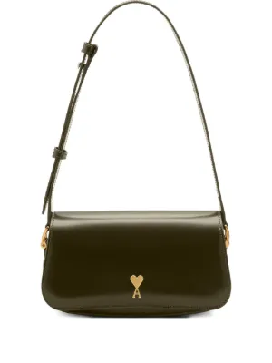 AMI Paris Paris Paris ショルダーバッグ | ブラック | FARFETCH JP