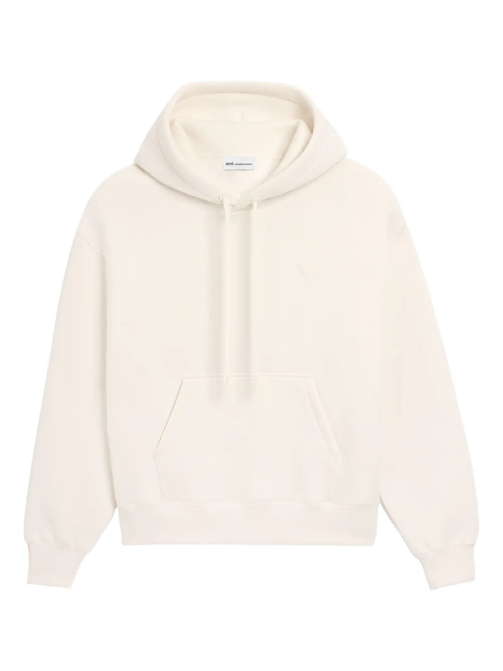 AMI Paris embossed ami de coeur hoodie - Toni neutri
