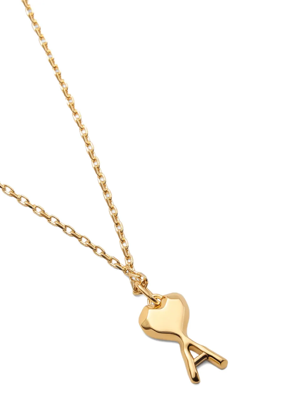 Ami De Coeur hammered necklace