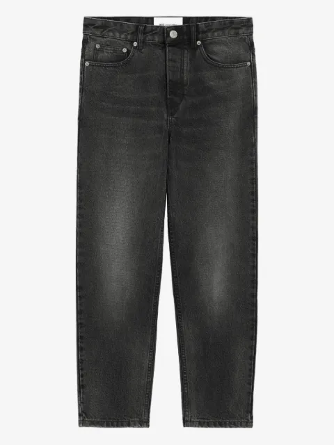 AMI Paris cotton tapered fit jeans