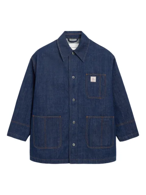 AMI Paris heritage-label denim jacket