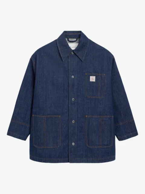 AMI Paris heritage-label denim jacket