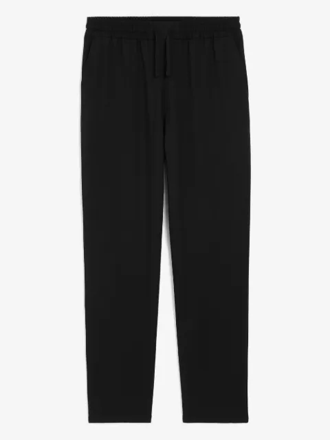AMI Paris new wool elasticated waist trousers