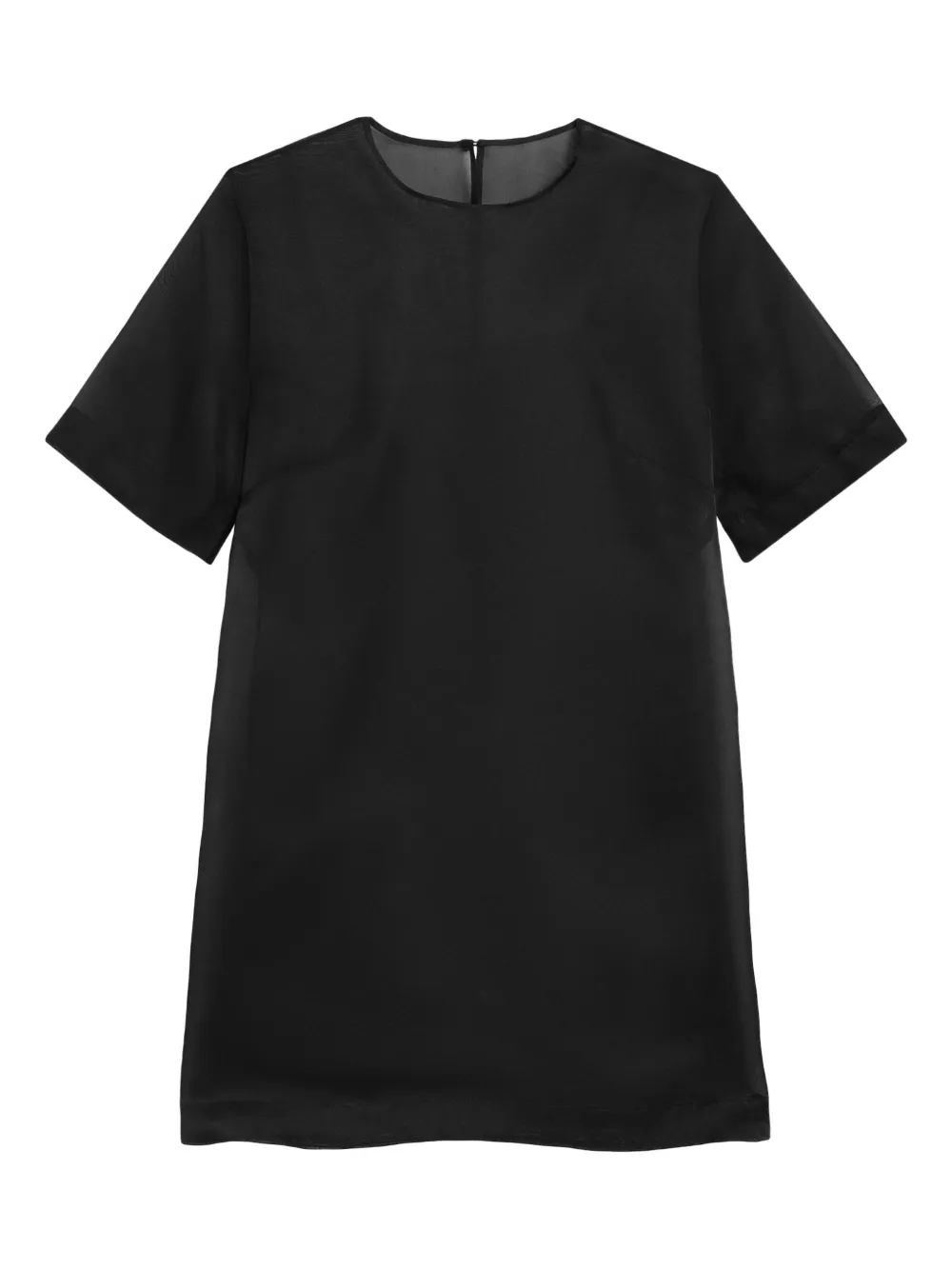 AMI Paris Abito corto a maniche corte - Nero