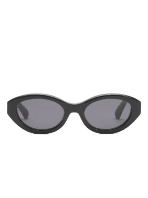 Justine Clenquet Drew Sunglasses | Black | FARFETCH PH