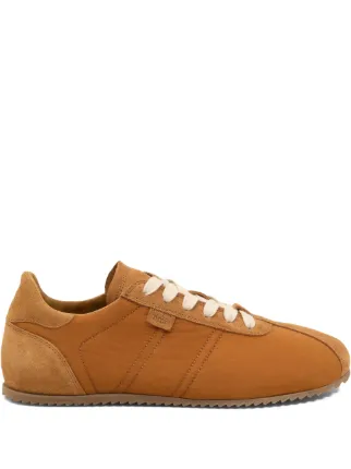 AMI Paris Nylon Soft Sneakers | Brown | FARFETCH