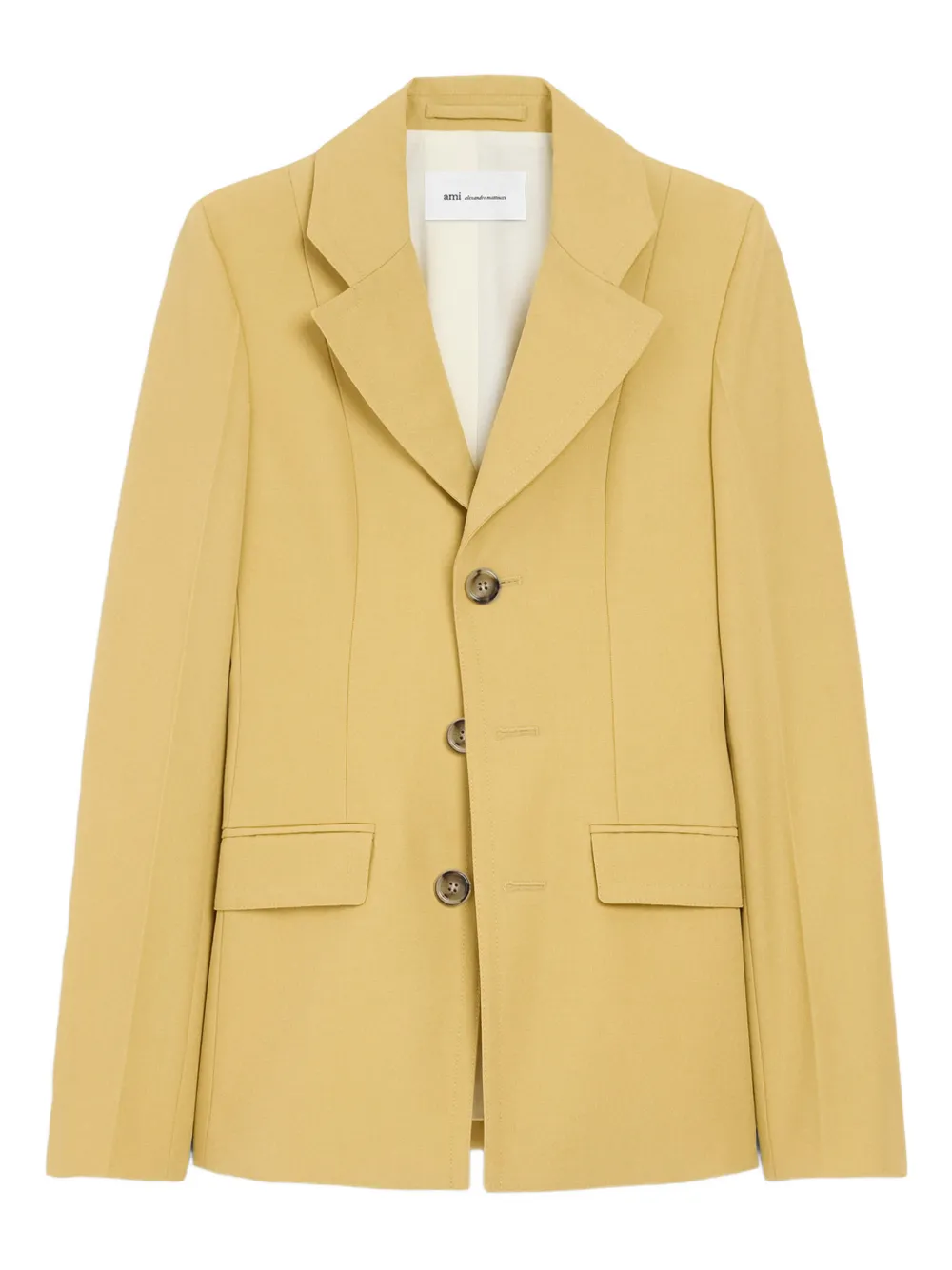 AMI Paris Blazer monopetto - Giallo