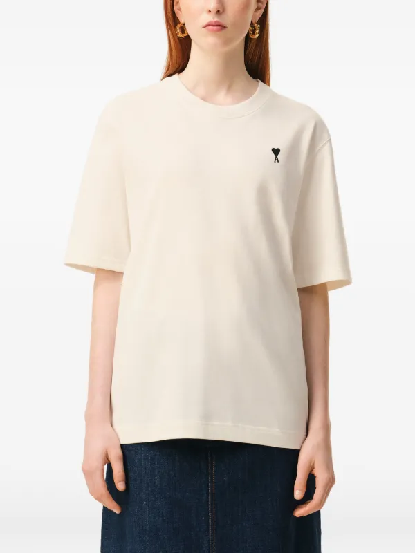 トップス ami AMI Paris Place Des Victoires Graphic T-shirt | Neutrals | FARFETCH