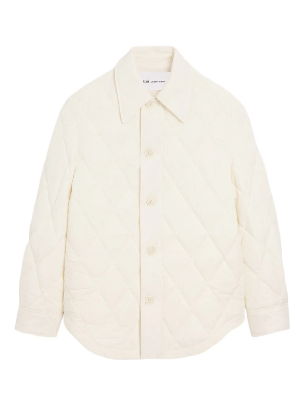 AMI Paris padded buttoned jacket | neutro | Image 1