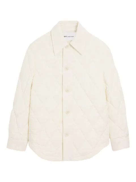 AMI Paris padded buttoned jacket