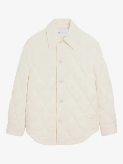 AMI Paris padded buttoned jacket