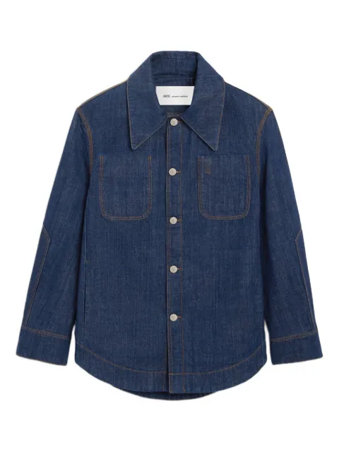 AMI Paris Ami De Coeur buttoned overshirt