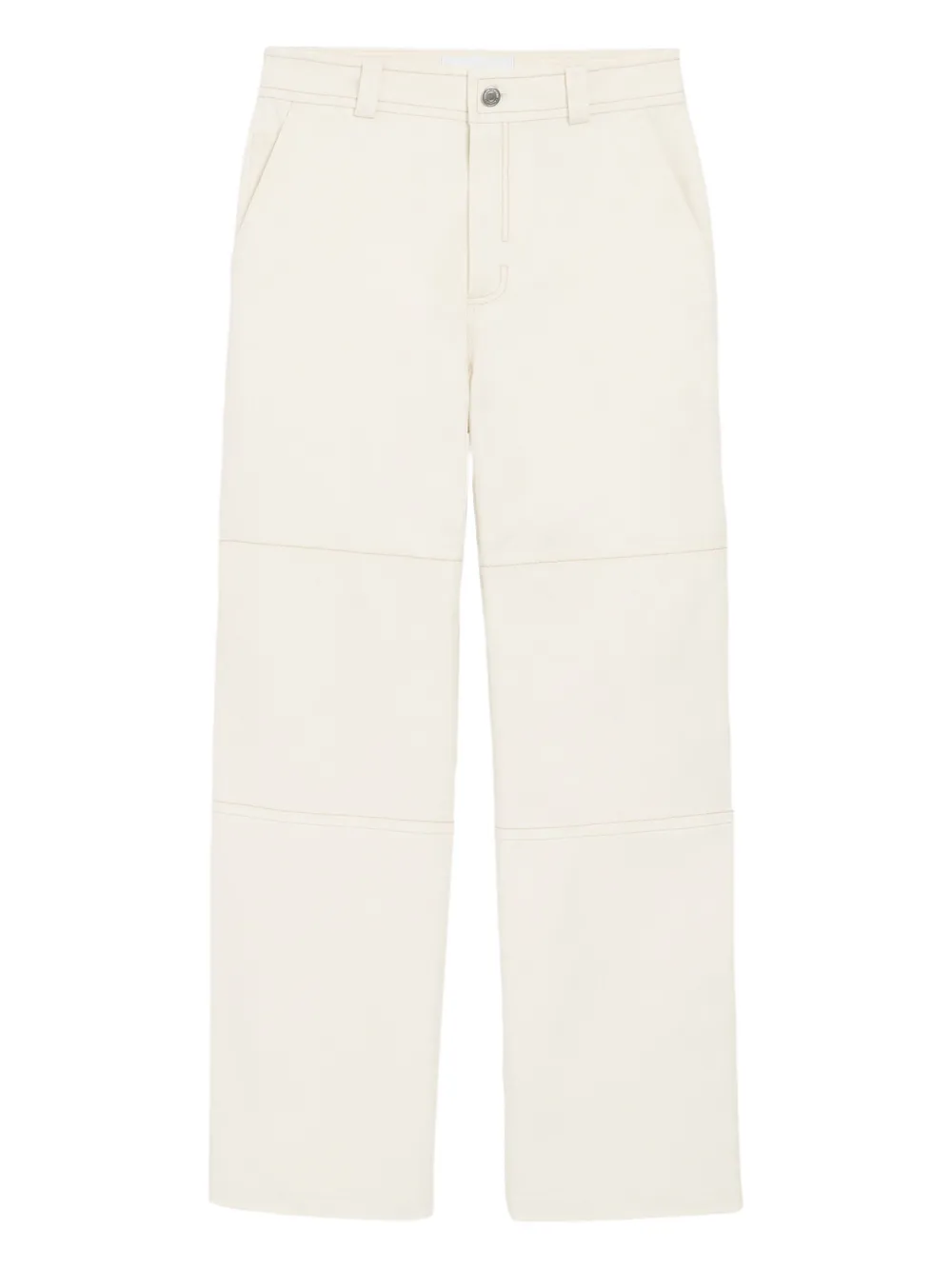 AMI Paris cotton trousers - Toni neutri