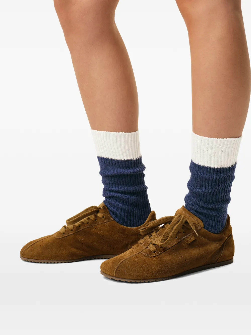  Ami Paris Bi-colour Socks - Blue 