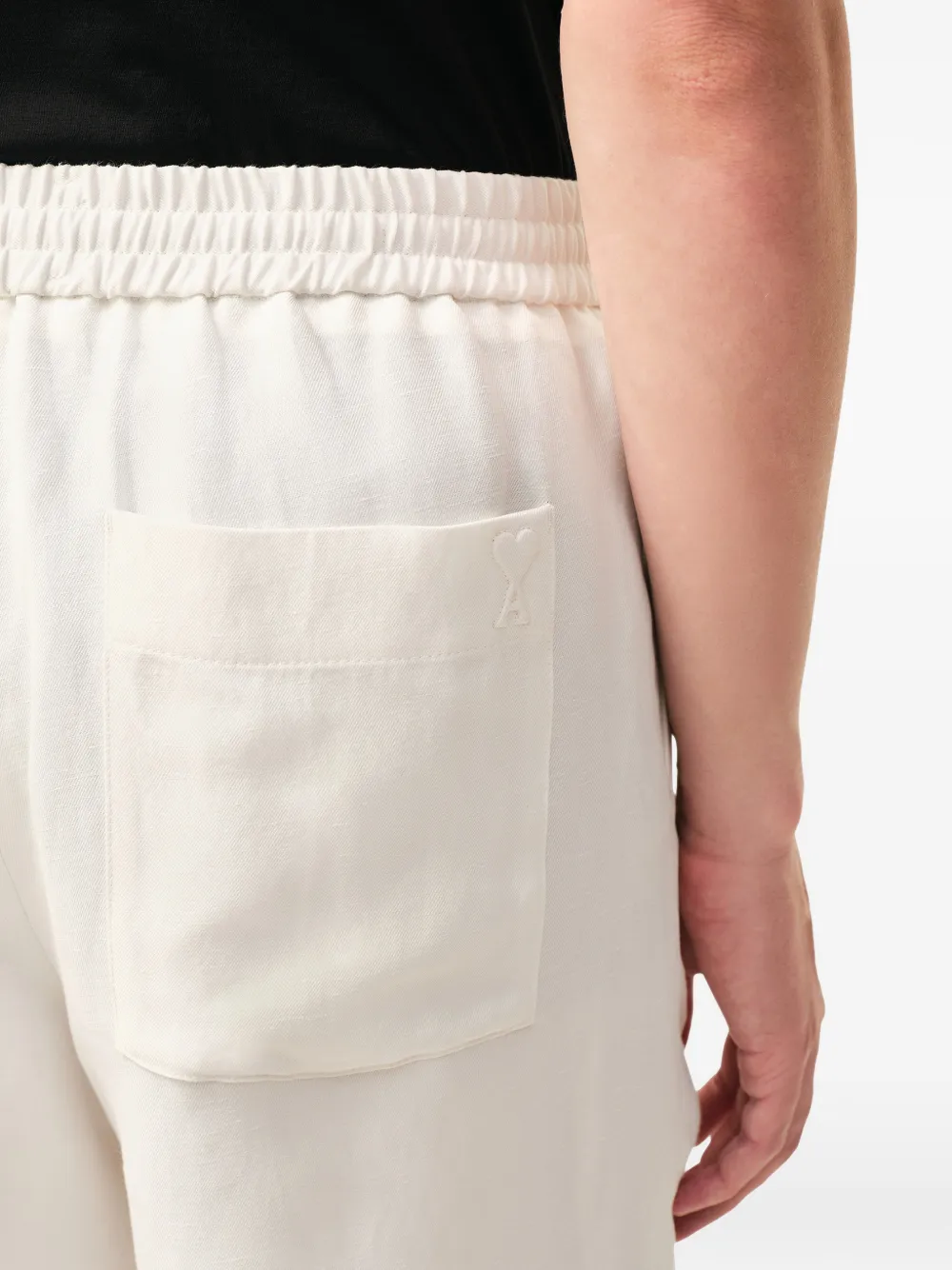 AMI Paris Ami de Coeur shorts Wit