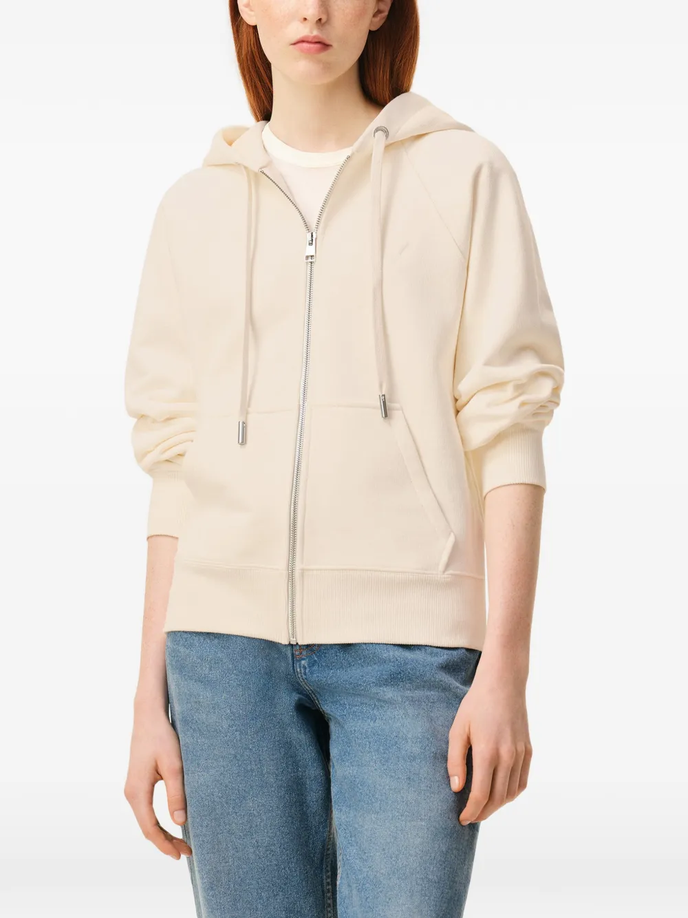 Ami De Coeur Embossed-Logo Hoodie