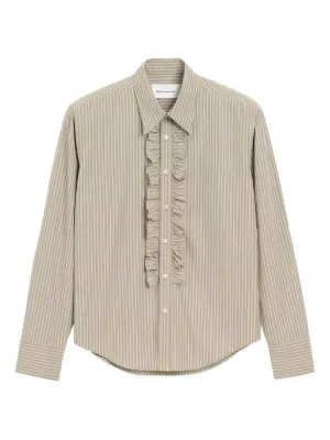 AMI Paris ストライプ シャツ | ニュートラル | FARFETCH JP
