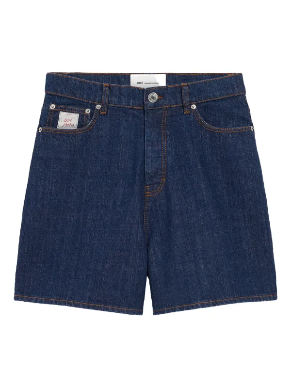 AMI Paris Heritage デニムショーツ | ブルー | FARFETCH JP