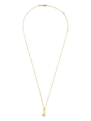 Off-White ロゴ ネックレス | ゴールドトーン | FARFETCH JP