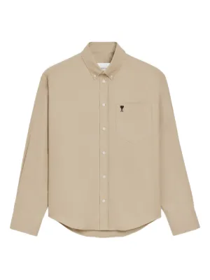 AMI Paris ストライプ シャツ | ニュートラル | FARFETCH JP