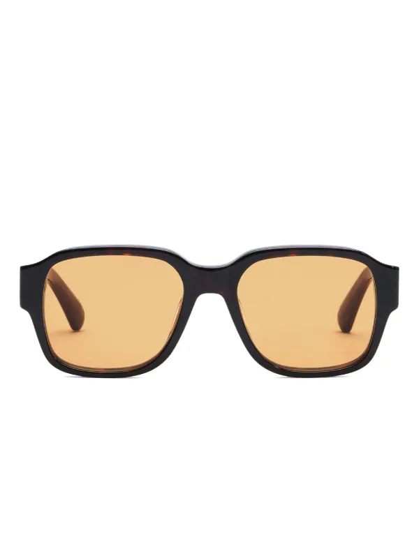 Ami Paris Acetate 75006 Sunglasses in Brown