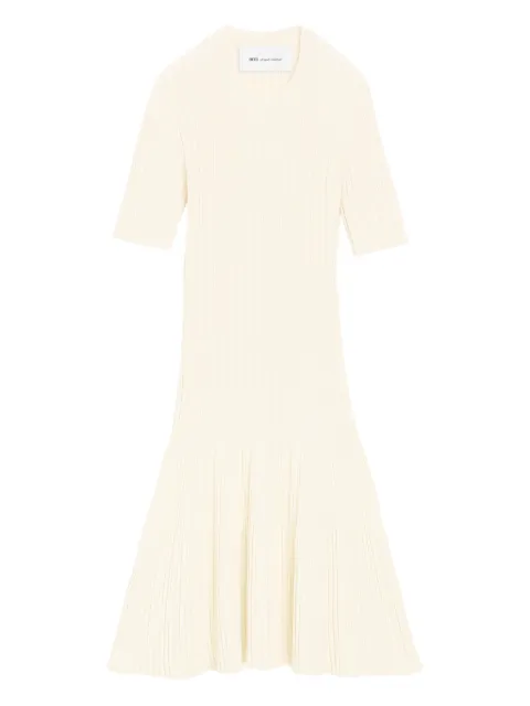 AMI Paris Vestido canelado