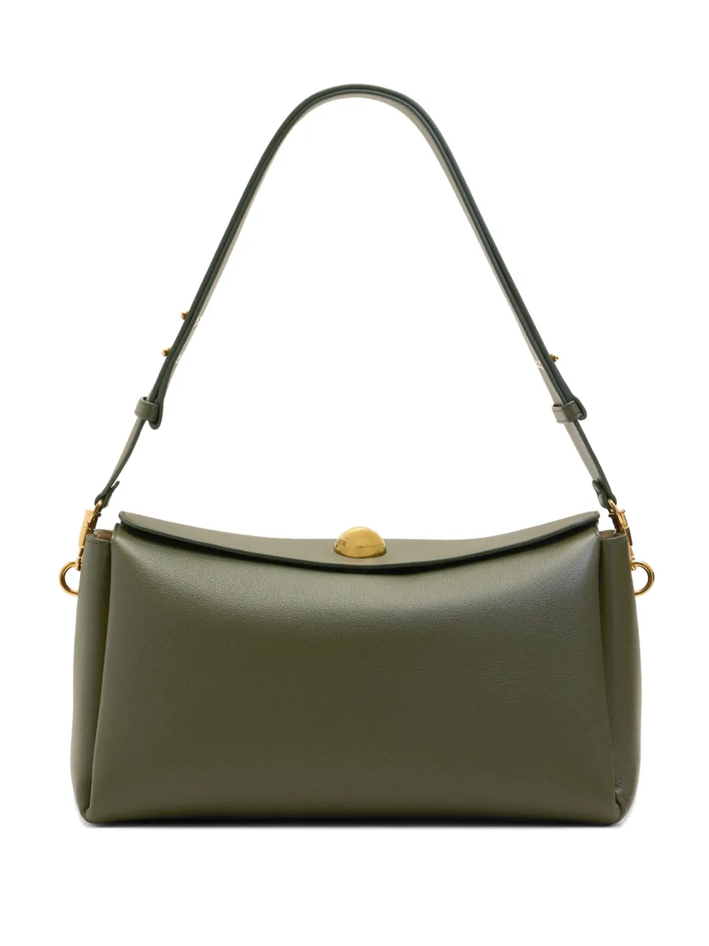 AMI Paris Borsa a spalla Carrousel media - Verde