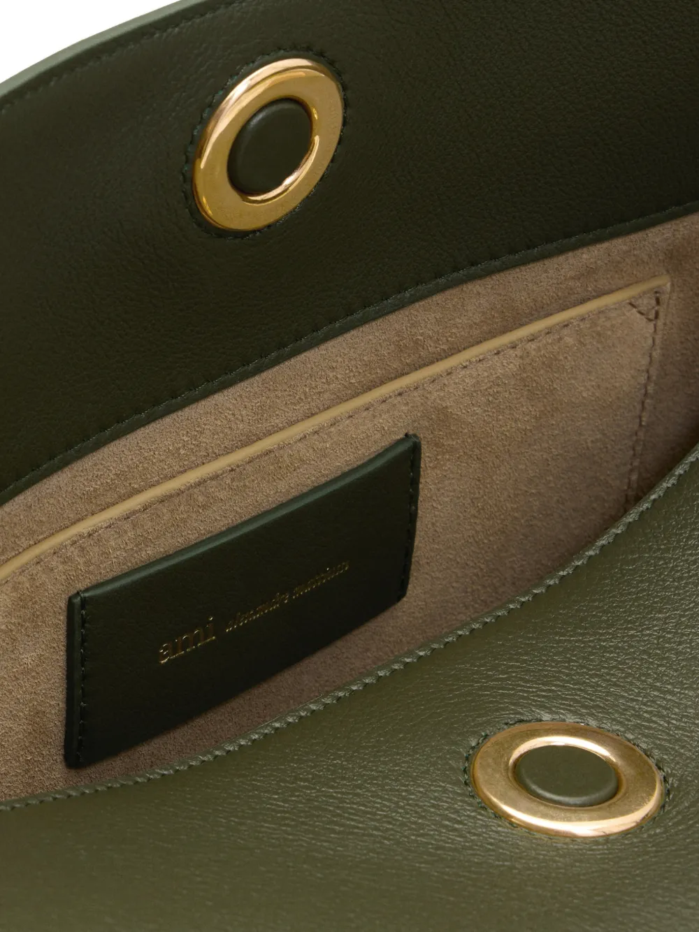 AMI Paris Medium Carrousel schoudertas Groen