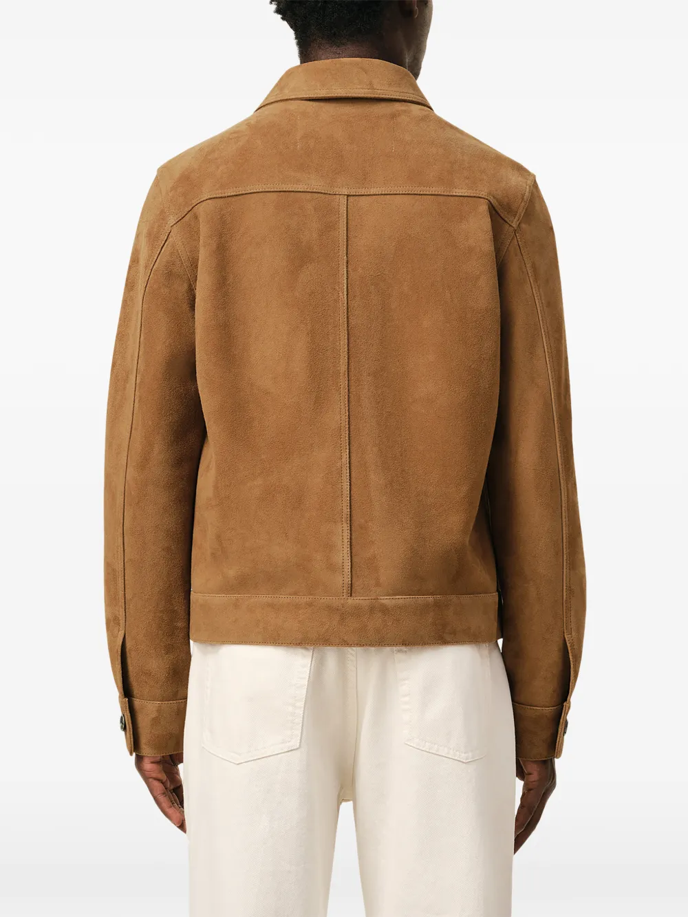 AMI Paris Jack met knopen Bruin