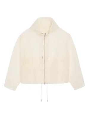 Acne Studios ジップアップ ジャケット | ニュートラル | FARFETCH JP