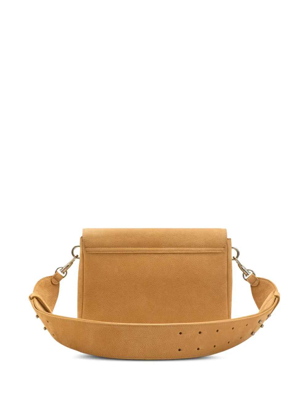  Ami Paris Carrousel Flap Shoulder Bag - Neutrals 