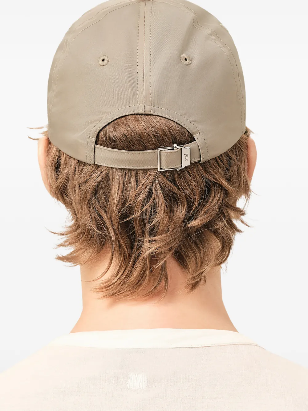  Ami Paris Ami De Coeur Adjustable Cap - Neutrals 