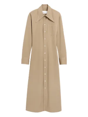 Lemaire Belted Shirt Dress - Neutrals Lemaire Belted Shirt Dress - Neutrals