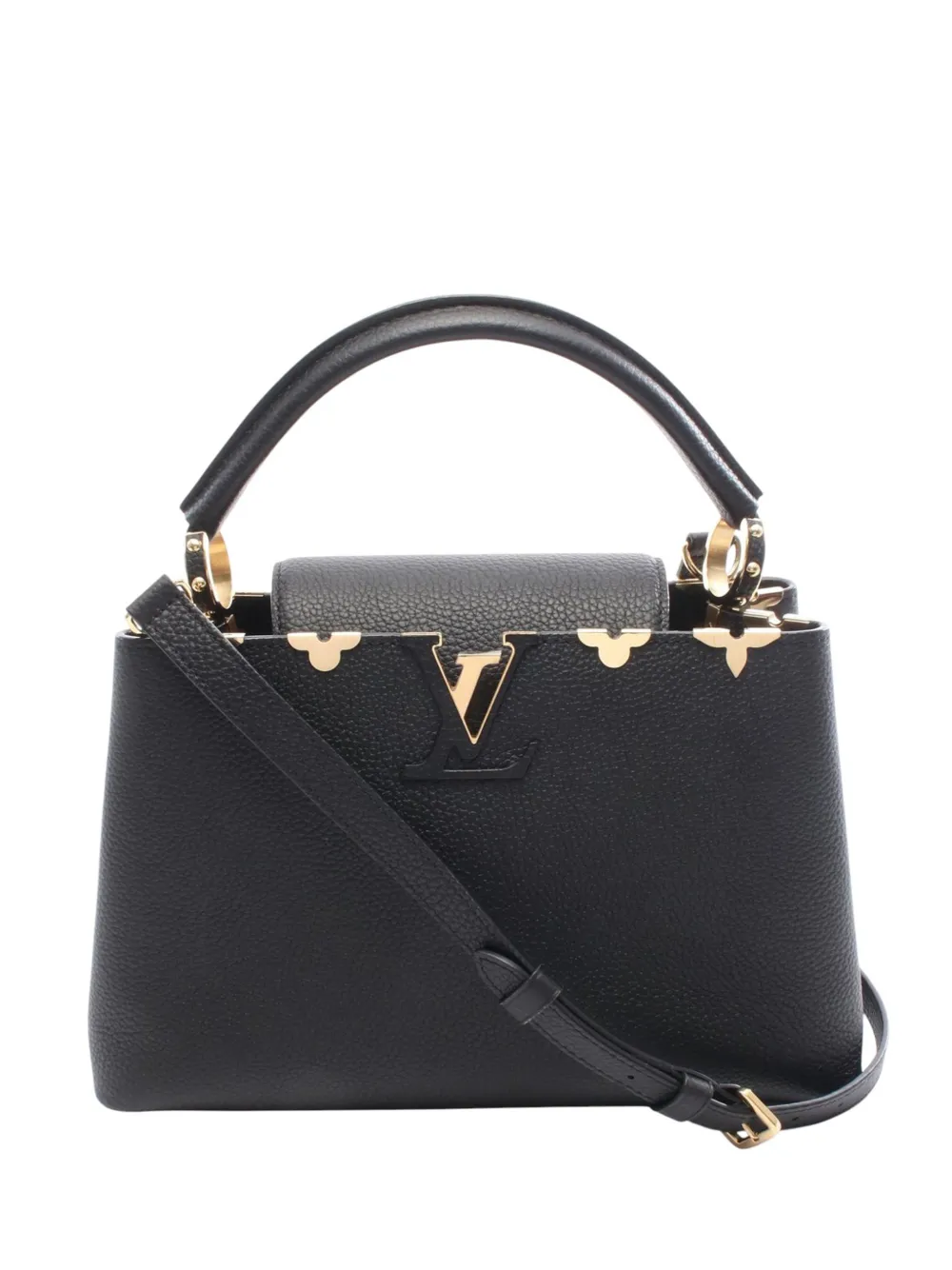 Louis Vuitton Pre-Owned 2021-2025 Taurillon Capucines MM satchel | Black | Image 1