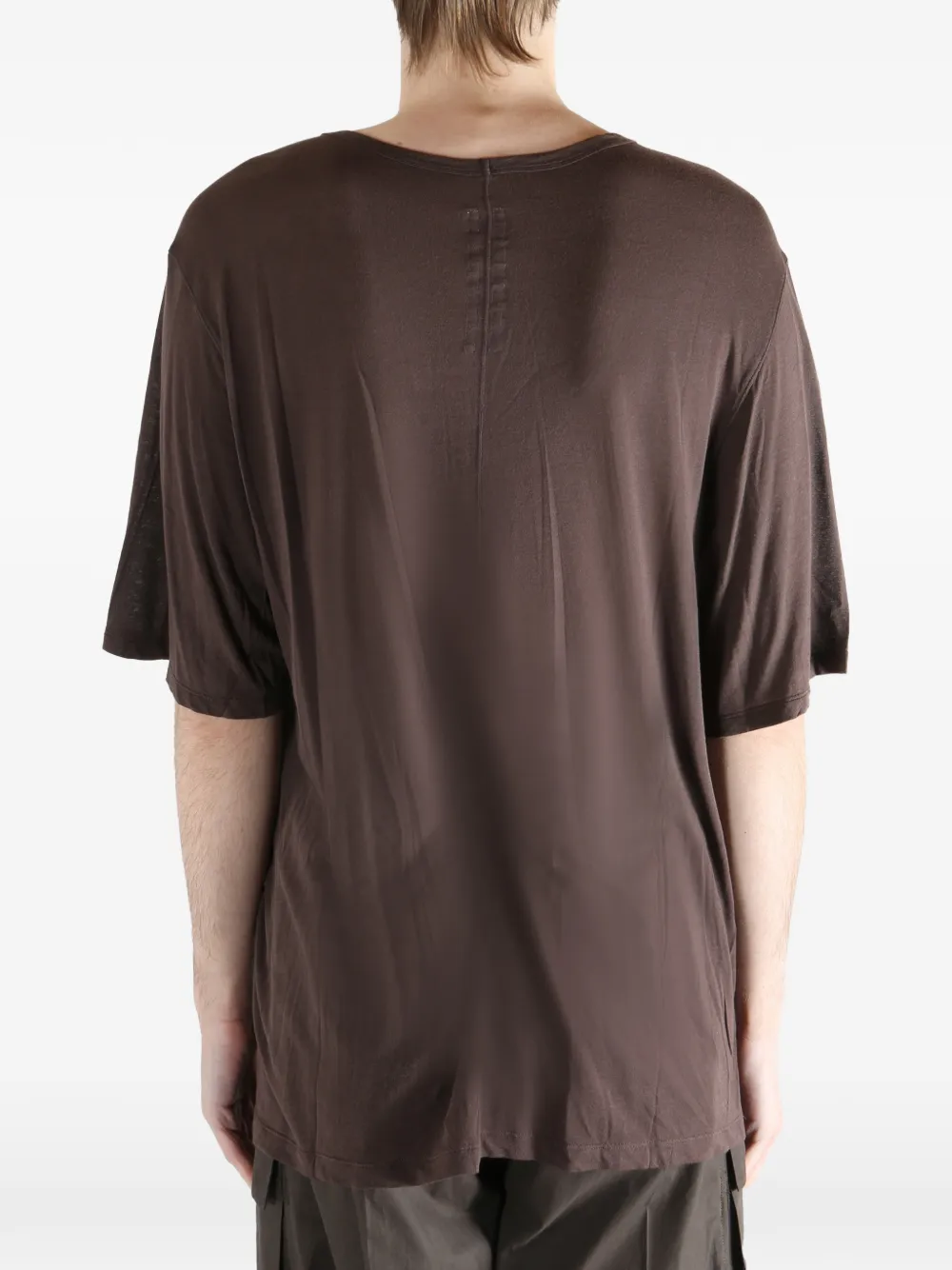 Rick Owens T-shirt met korte mouwen Bruin