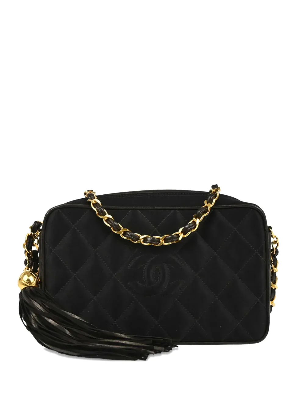 CHANEL Pre-Owned Borsa a tracolla trapuntata con catena 1992 - Nero