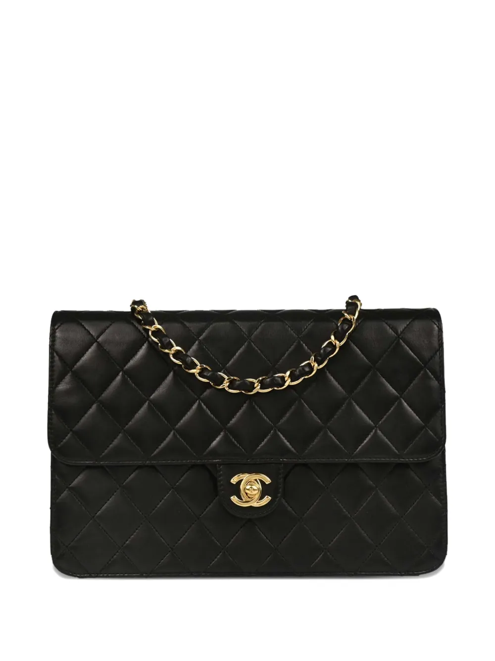CHANEL Pre-Owned Borsa a spalla media 2008 - Nero