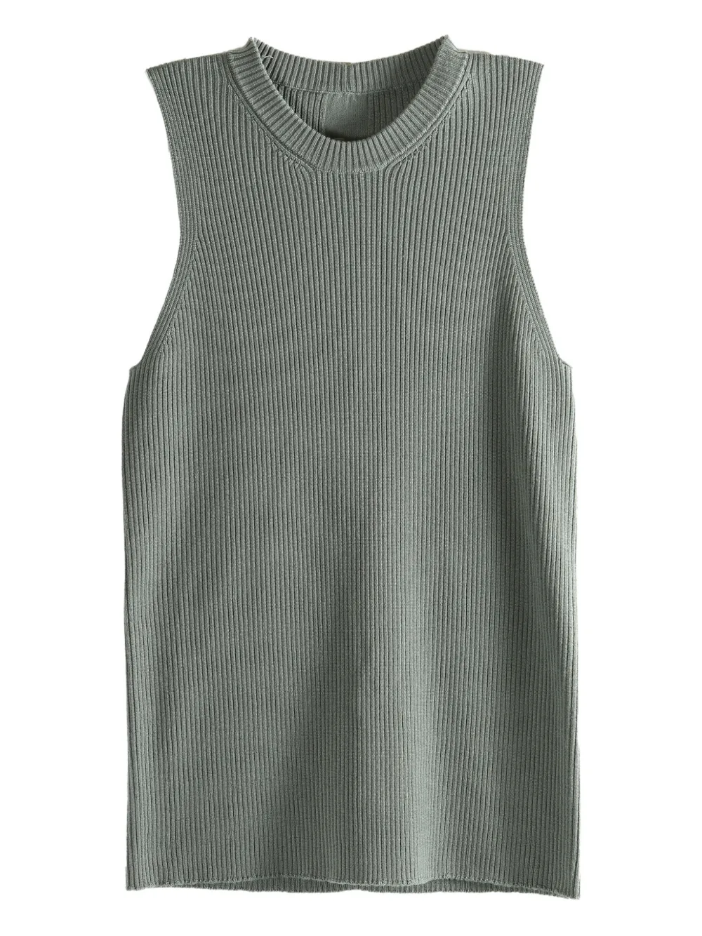 Rick Owens ribbed sleeveless tank top - Grau
