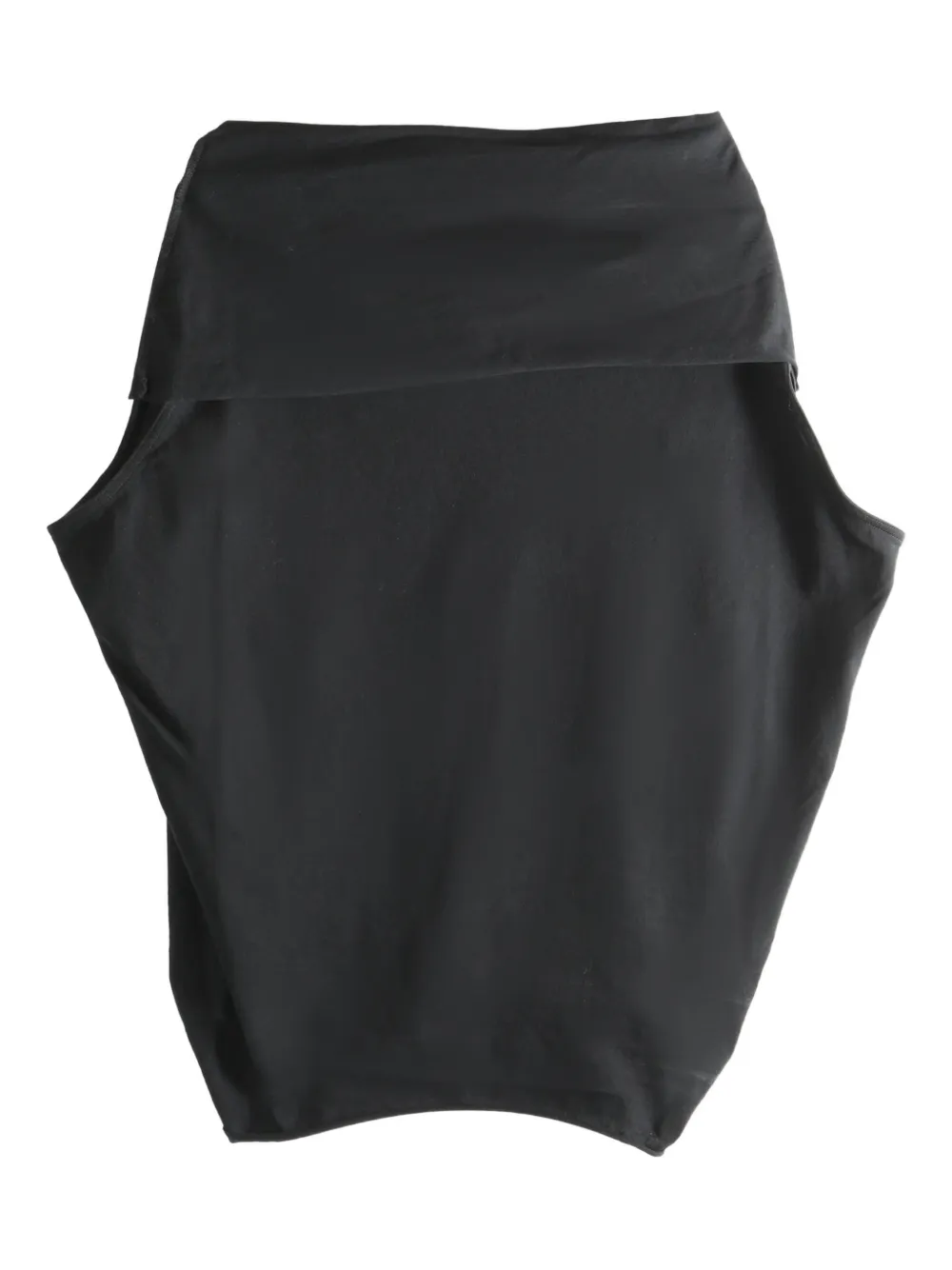 Rick Owens Shroud sleeveless top - Nero