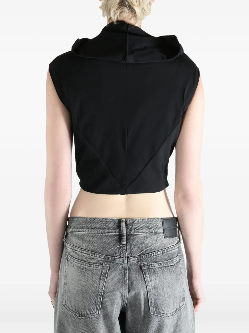 Rick Owens Shroud ノースリーブトップ | ブラック | FARFETCH JP